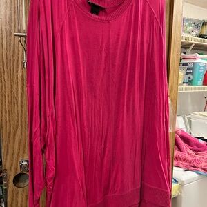 Lane Bryant Bold Pink Sweatshirt
